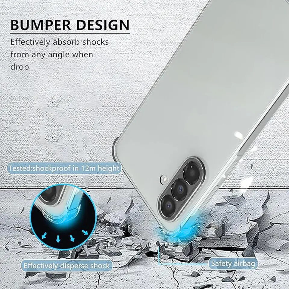 Carcasa Anti Golpes Transparente para Samsung Galaxy A57 4G 5G  6