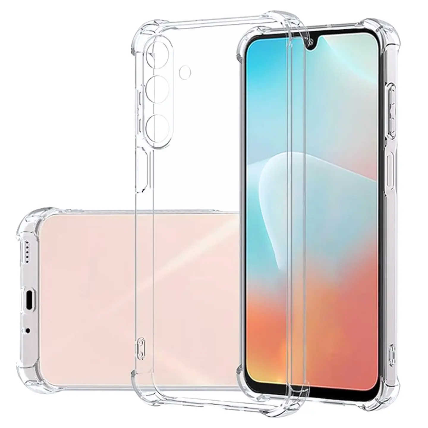 Carcasa Anti Golpes Transparente para Samsung A37 4G 5G  1