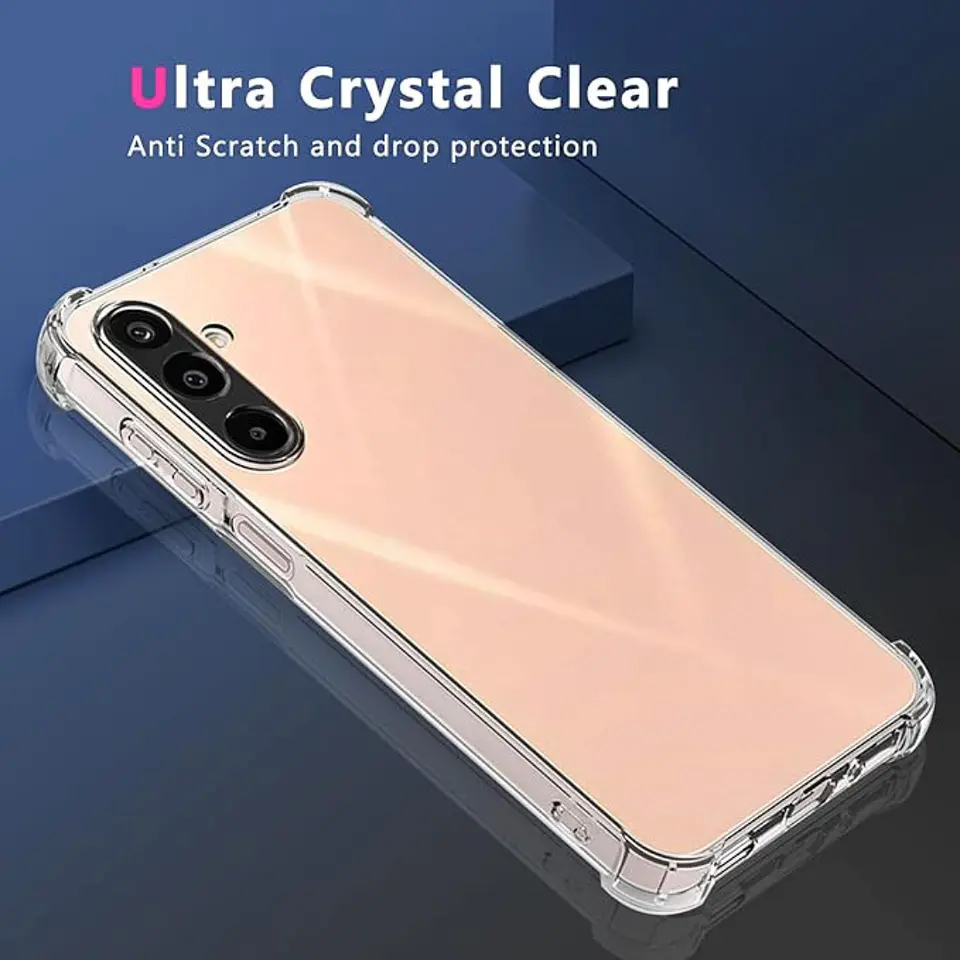 Carcasa Anti Golpes Transparente para Samsung A37 4G 5G  3