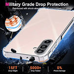 Carcasa Anti Golpes Transparente para Samsung A37 4G 5G 