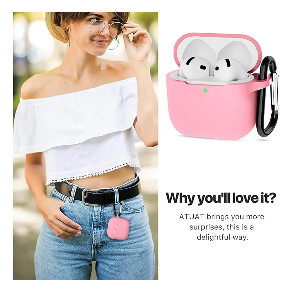 Funda Silicona para Airpods 4 