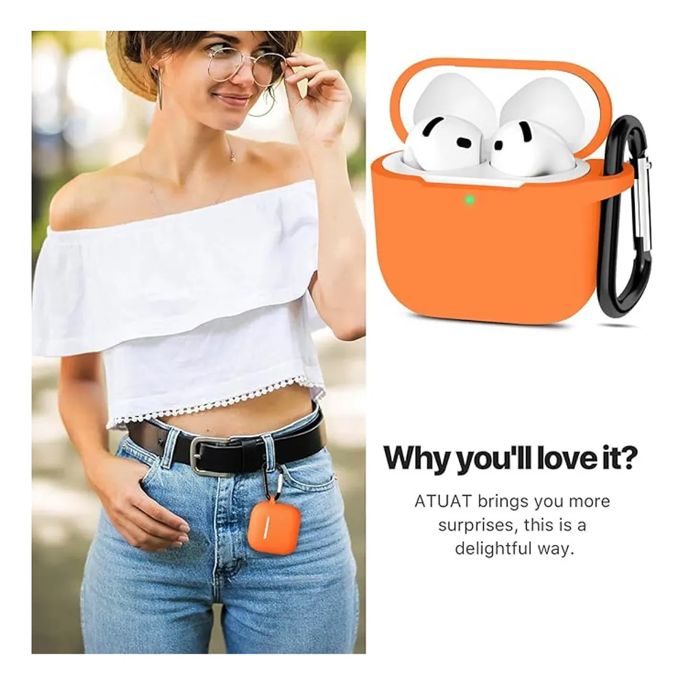 Funda Silicona para Airpods 4 