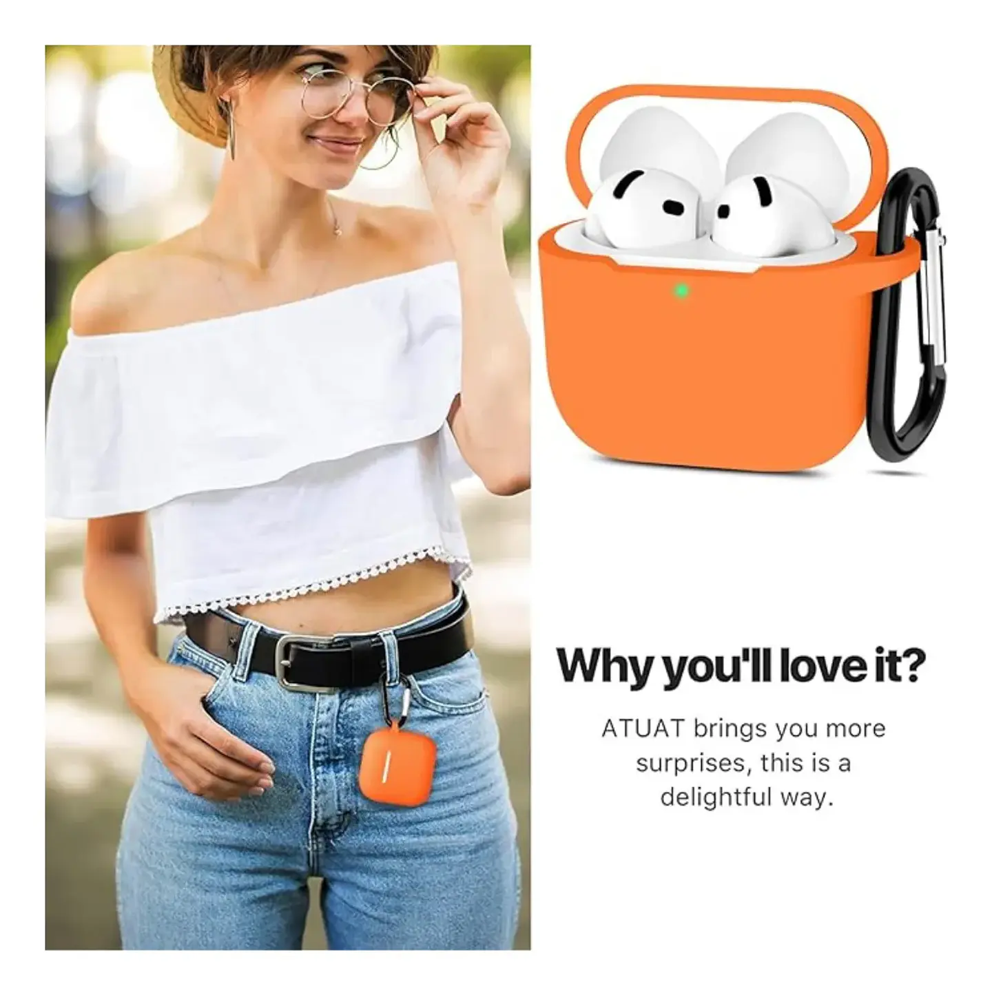 Funda Silicona para Airpods 4  43