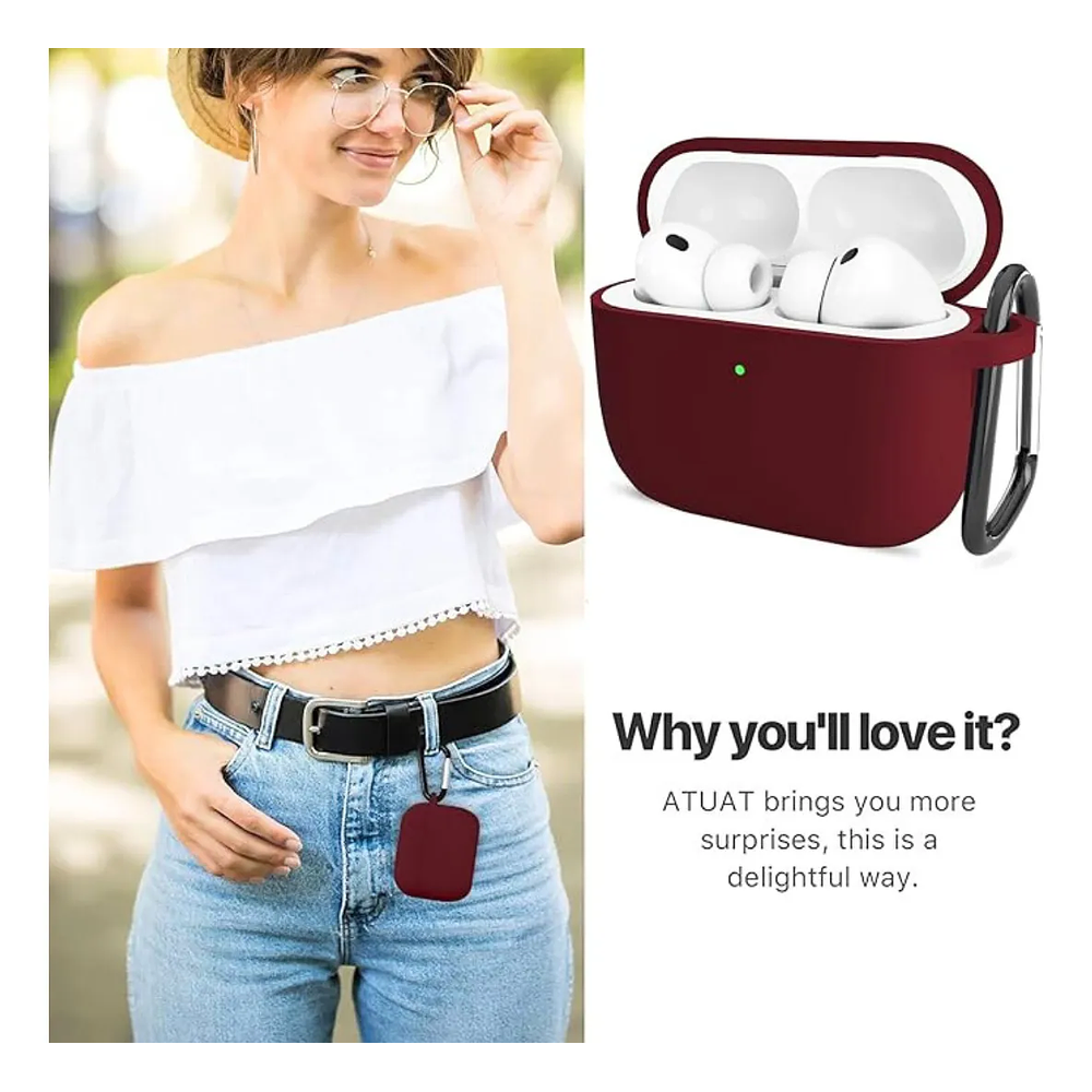 Funda Silicona Color Para Airpods Pro 3 