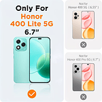 Carcasas Silicona Color Para Honor 400 Lite 