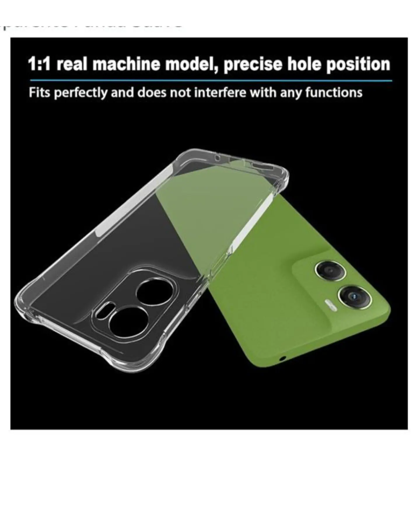 Carcasa Transparente Reforzado Para Motorola G06 2