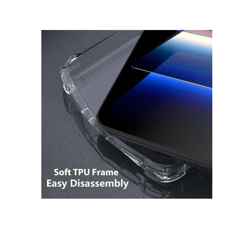 Carcasa Transparente Reforzado Para Motorola G06