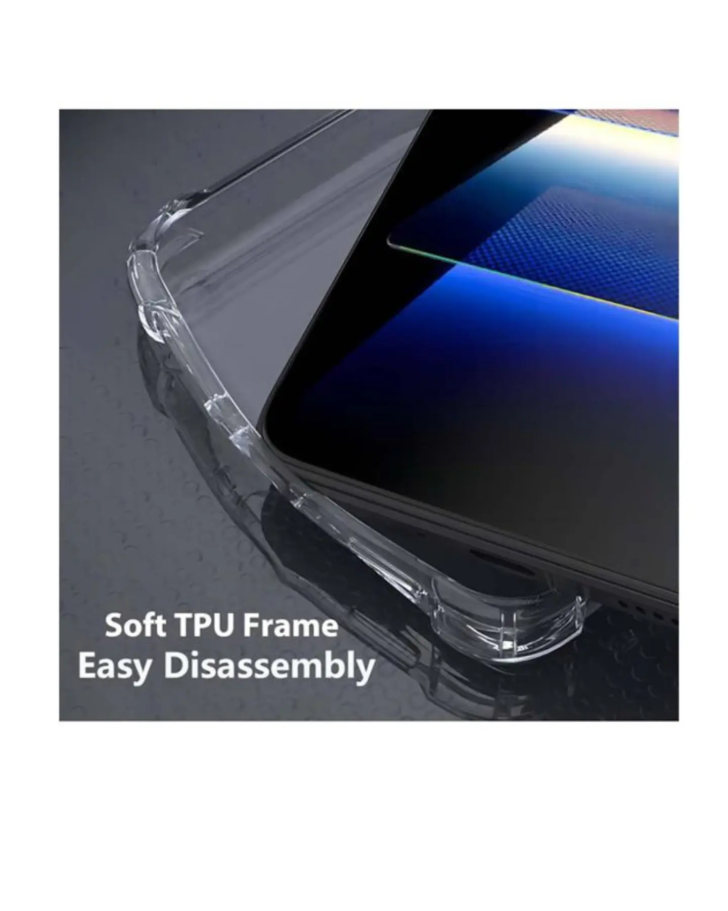 Carcasa Transparente Reforzado Para Motorola G06 5