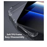 Carcasa Transparente Reforzado Para Motorola G06