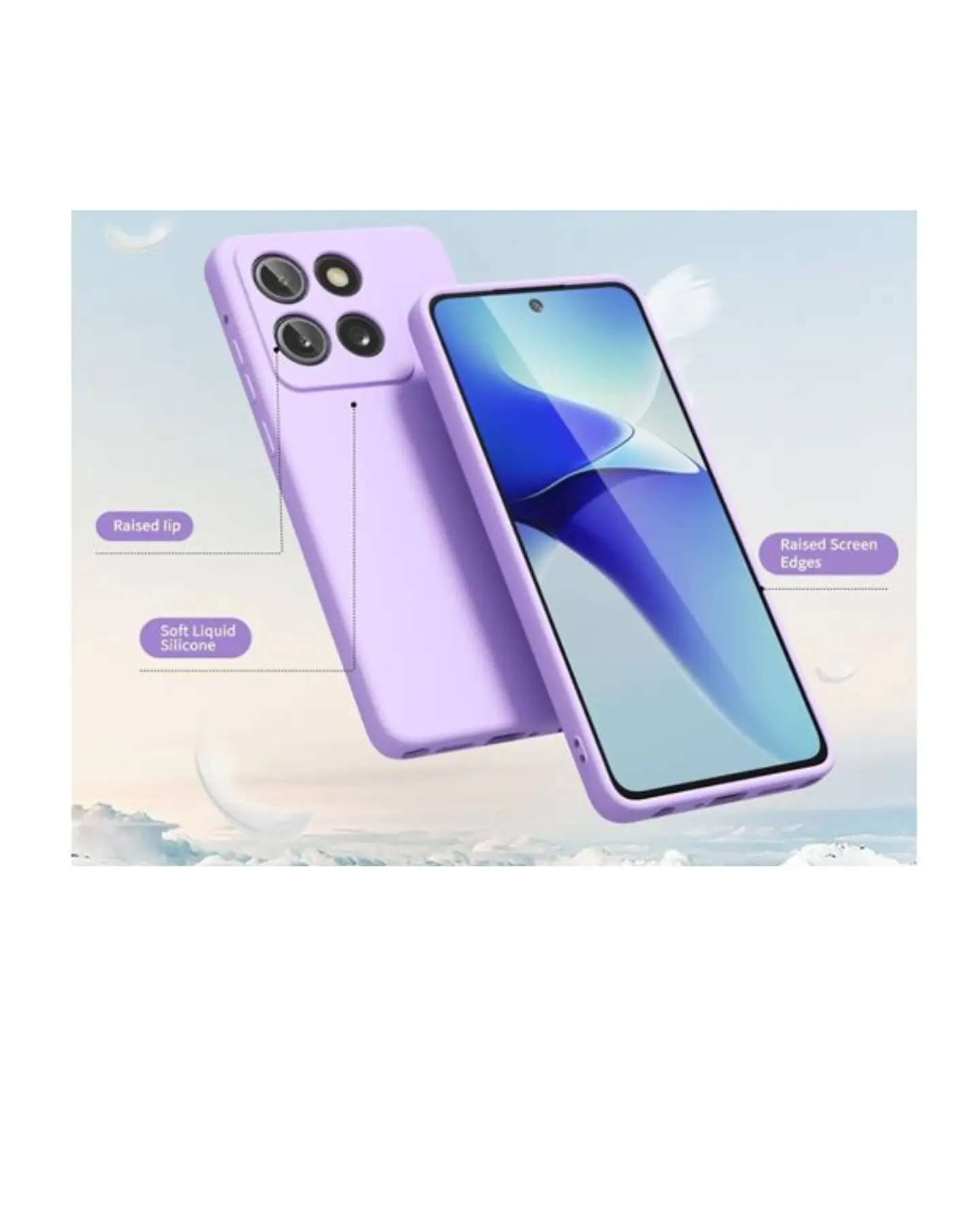 Carcasa Silicona Color Para Honor 400 Smart 5g 3
