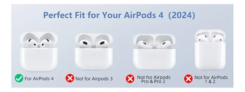 Funda Premium Armor Antigolpes para AirPods 4 