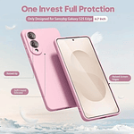 Carcasa Silicon Color Para Samsung Galaxy S25 Edge