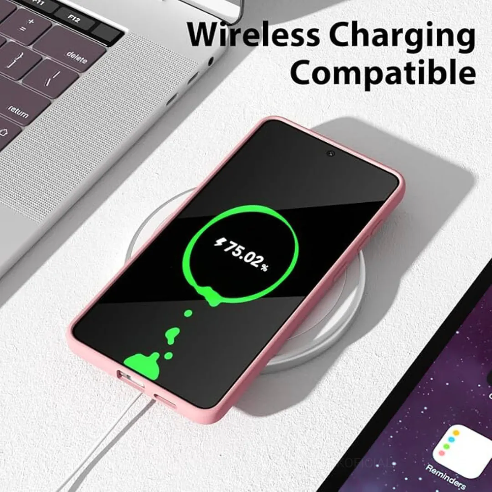 Carcasa Silicon Color Para Samsung Galaxy S25 Edge