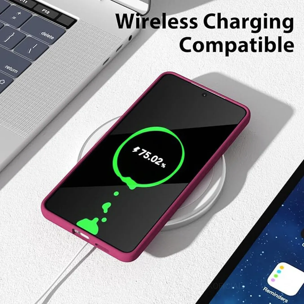 Carcasa Silicon Color Para Samsung Galaxy S25 Edge