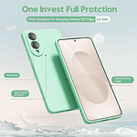 Carcasa Silicon Color Para Samsung Galaxy S25 Edge