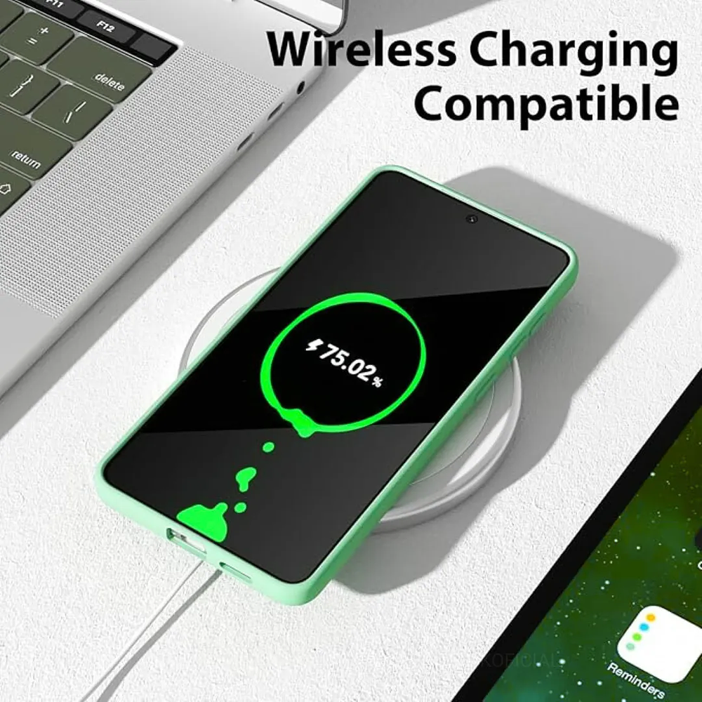 Carcasa Silicon Color Para Samsung Galaxy S25 Edge