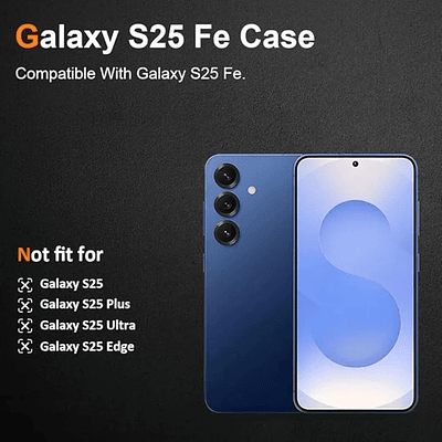 Carcasa Silicon Color Para Samsung Galaxy S25 Fe