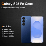 Carcasa Silicon Color Para Samsung Galaxy S25 Fe