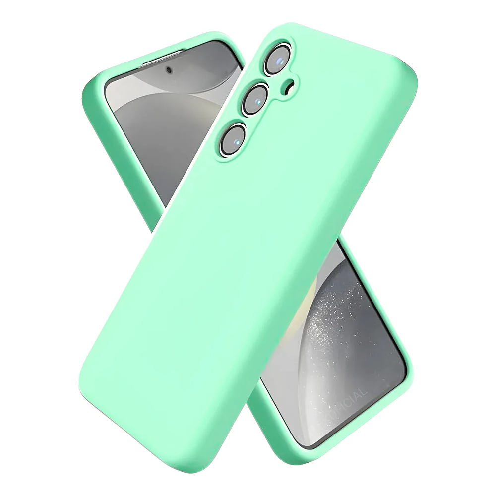 Carcasa Silicon Color Para Samsung Galaxy S25 Fe