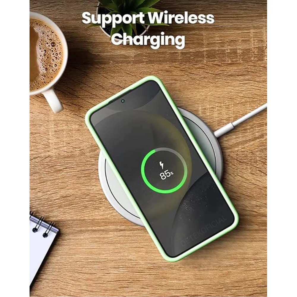 Carcasa Silicon Color Para Samsung Galaxy S25 Fe