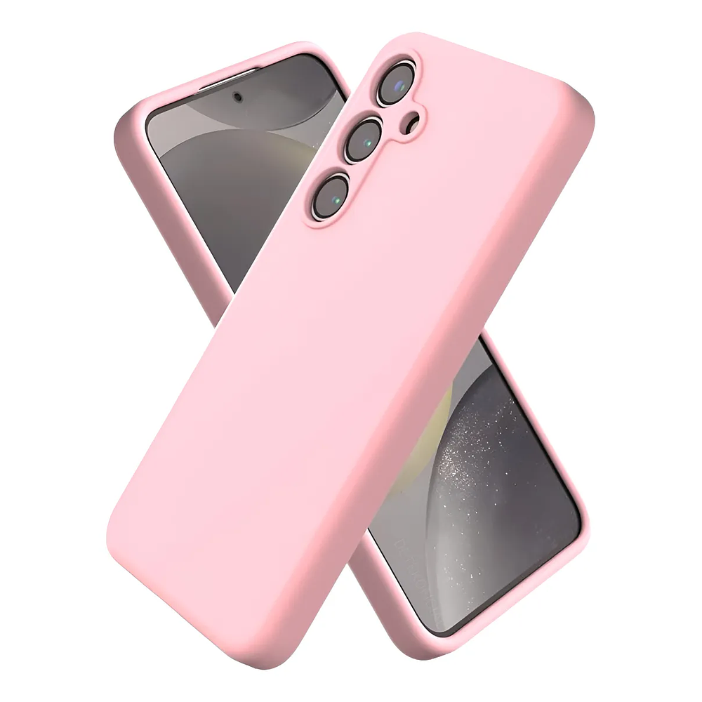 Carcasa Silicon Color Para Samsung Galaxy S25 Fe