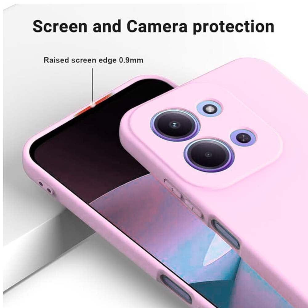 Carcasas Silicona Unicolor para Xiaomi Redmi 15C 4G