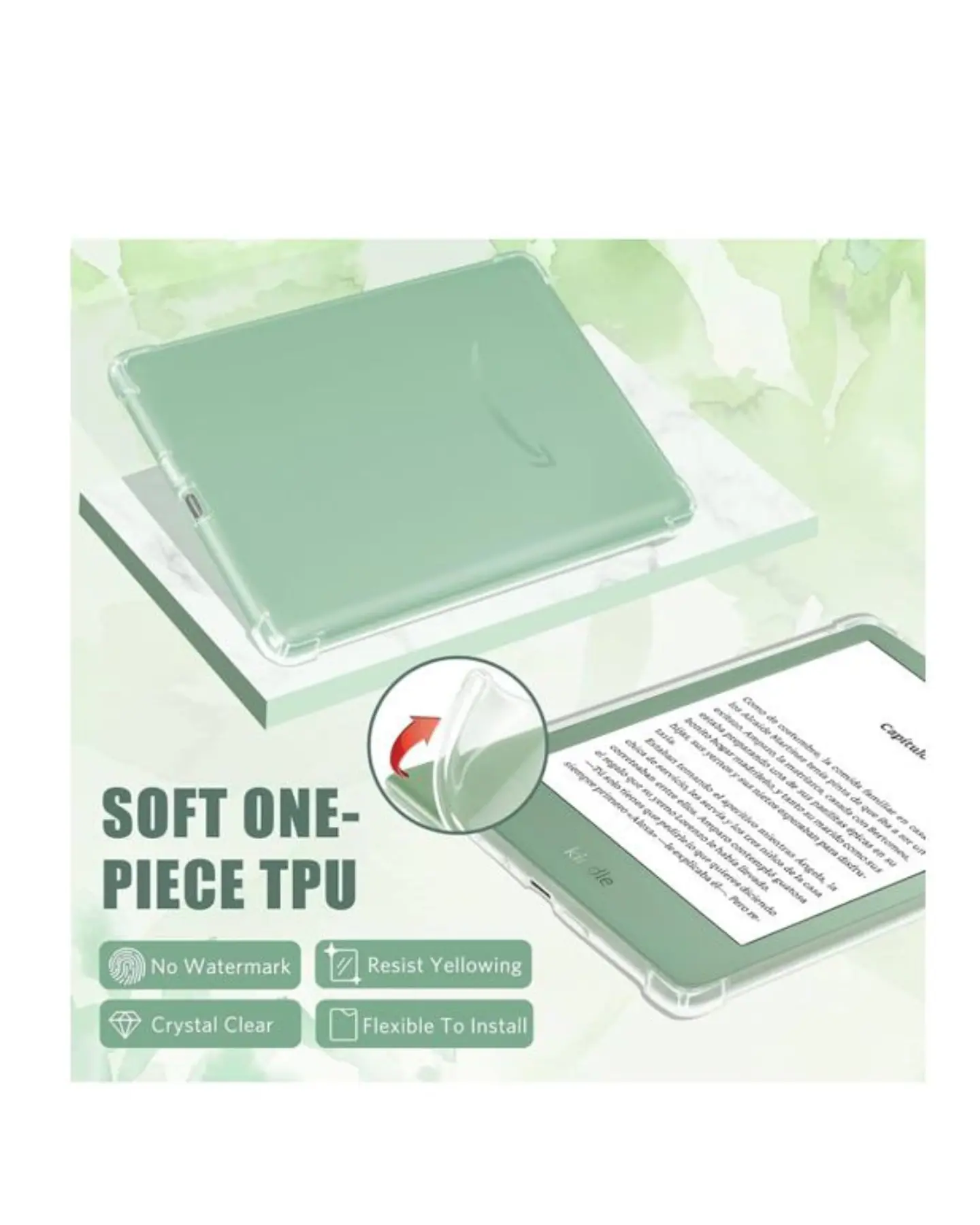 Funda Transparente Para Kindle Release 11th Gene 2022 2024 4