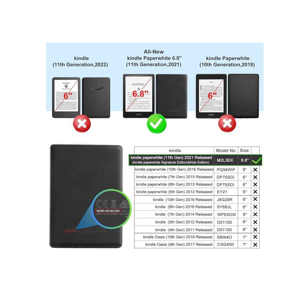 Funda Inteligente Para Kindle Paperwhite 11th Gene 2021