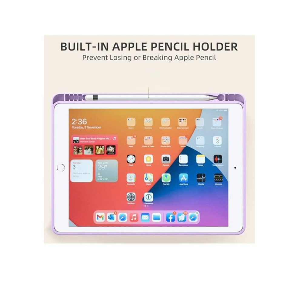 Funda Smart Cover Con Ranura Para iPad 10.2"- Air 3 / Pro 10.5"