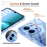 Carcasa Transparente Reforzado Para Xiaomi Redmi 15C 5G 
