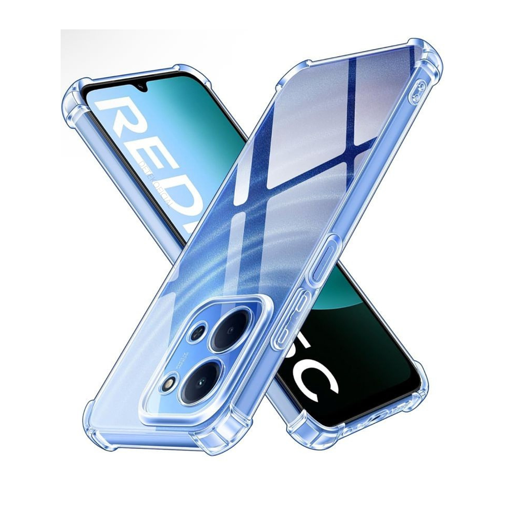 Carcasa Transparente Reforzado Para Xiaomi Redmi 15C 5G 