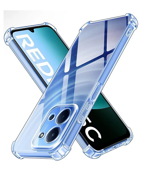 Carcasa Transparente Reforzado Para Xiaomi Redmi 15C 5G 