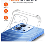 Carcasa Transparente Reforzado Para Xiaomi Redmi 15C 5G 