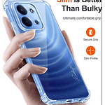 Carcasa Transparente Reforzado Para Xiaomi Redmi 15C 5G 