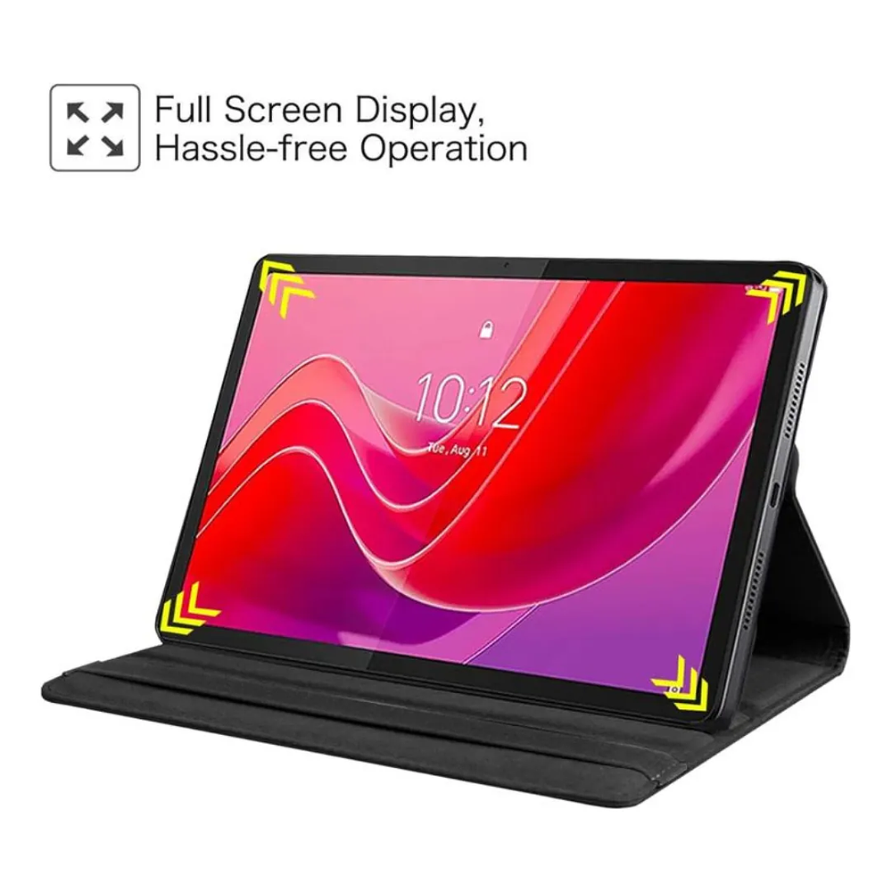 60 unidades - Funda 360 Giratoria Para Lenovo K11 2024 Negro 