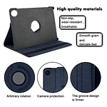 Funda Protectora 360° Giratoria Para Samsung Galaxy Tab A11+ Plus 