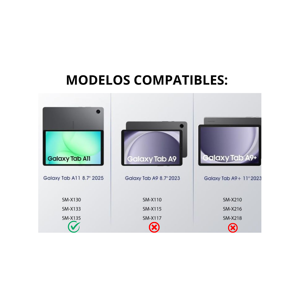 Funda Antigolpes Armadura para Samsung Galaxy Tab A11 8.7 