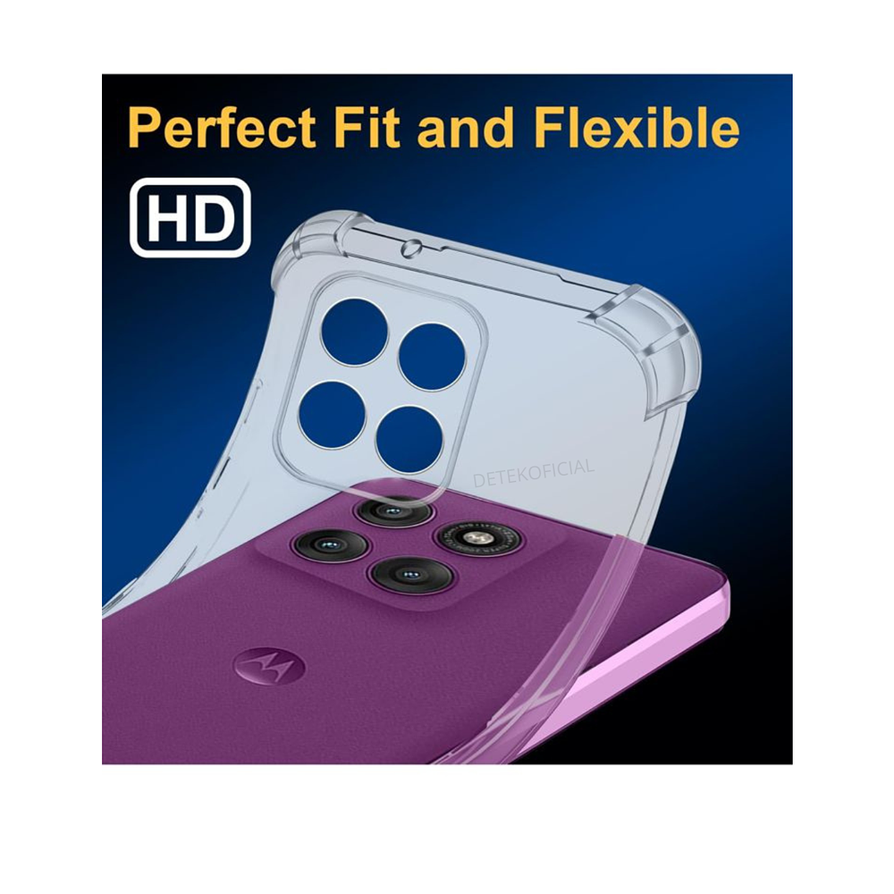 Carcasa Transparente Para Motorola Edge 60 Pro