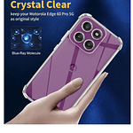 Carcasa Transparente Para Motorola Edge 60 Pro