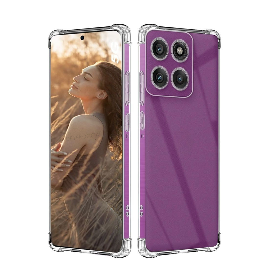 Carcasa Transparente Para Motorola Edge 60 Pro