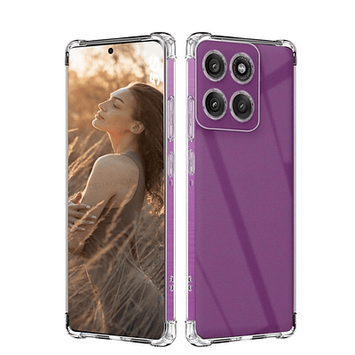 Carcasa Transparente Para Motorola Edge 60 Pro