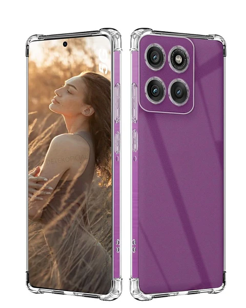 Carcasa Transparente Para Motorola Edge 60 Pro
