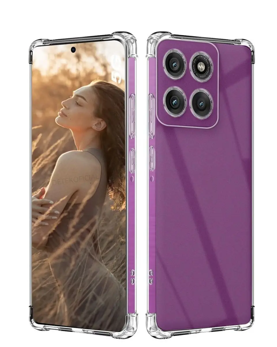 Carcasa Transparente Para Motorola Edge 60 Pro 1