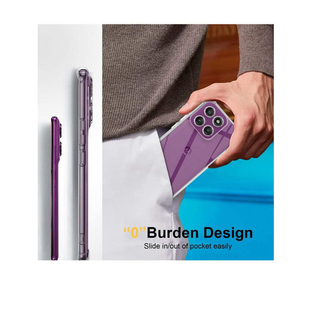 Carcasa Transparente Para Motorola Edge 60 Pro