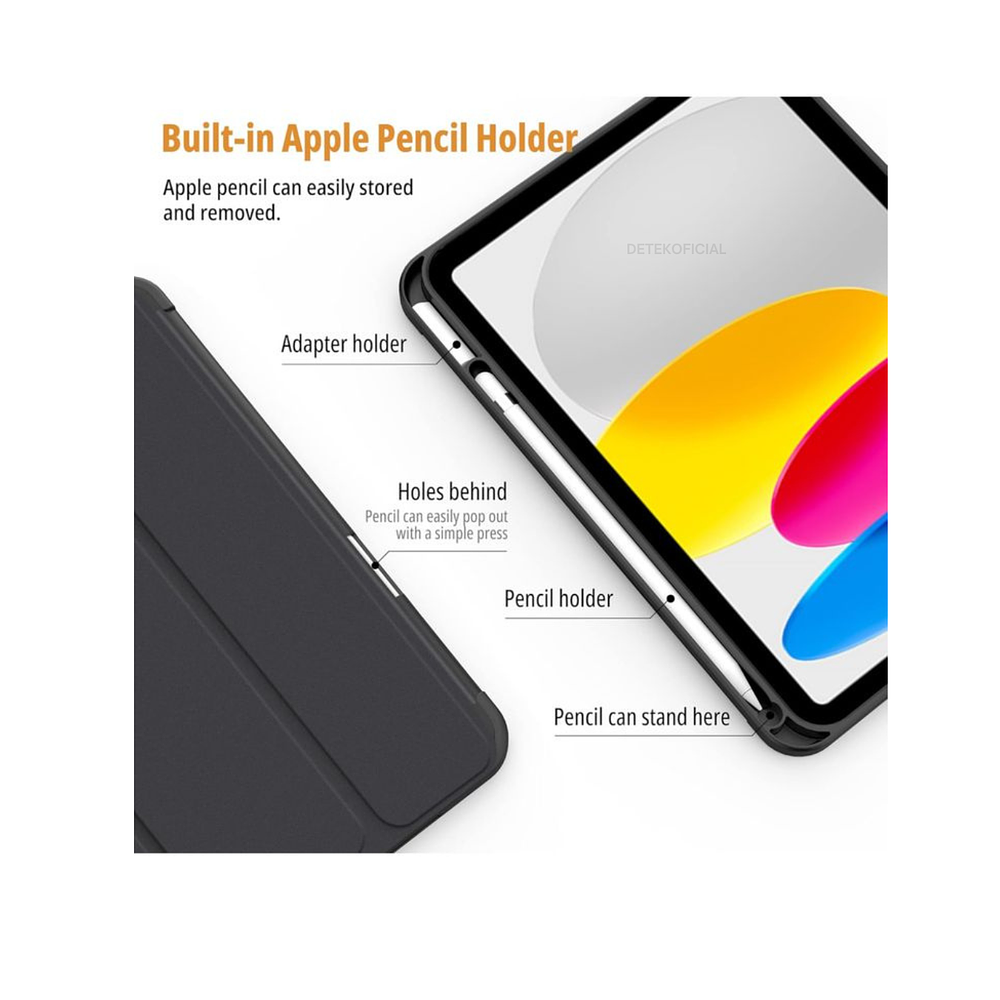 Funda Smart Cover Con Ranura iPad 10.9" 10ma Generación 2022