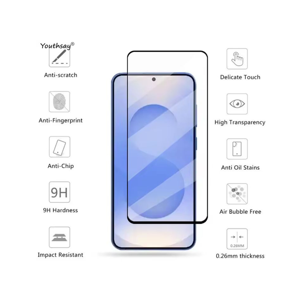  Lámina de Vidrio Completa Para Samsung Galaxy S26 5g 