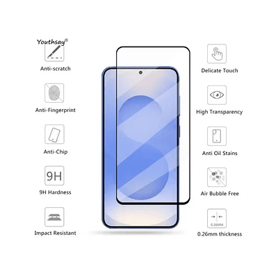  Lámina de Vidrio Completa Para Samsung Galaxy S26 5g 