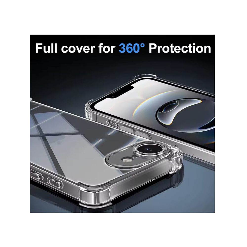 Carcasa Transparente Antishock Para iPhone 17e