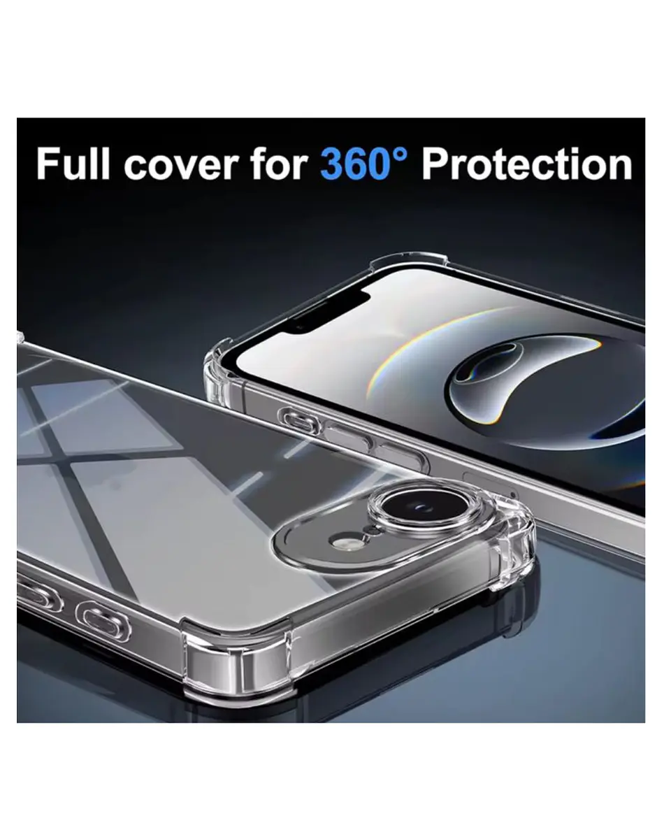 Carcasa Transparente Antishock Para iPhone 17e 3