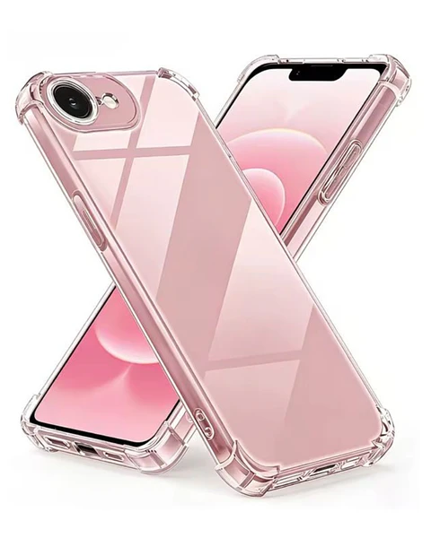 Carcasa Transparente Antishock Para iPhone 17e